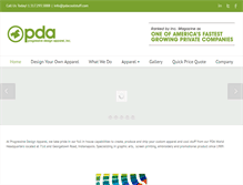 Tablet Screenshot of pdacoolstuff.com